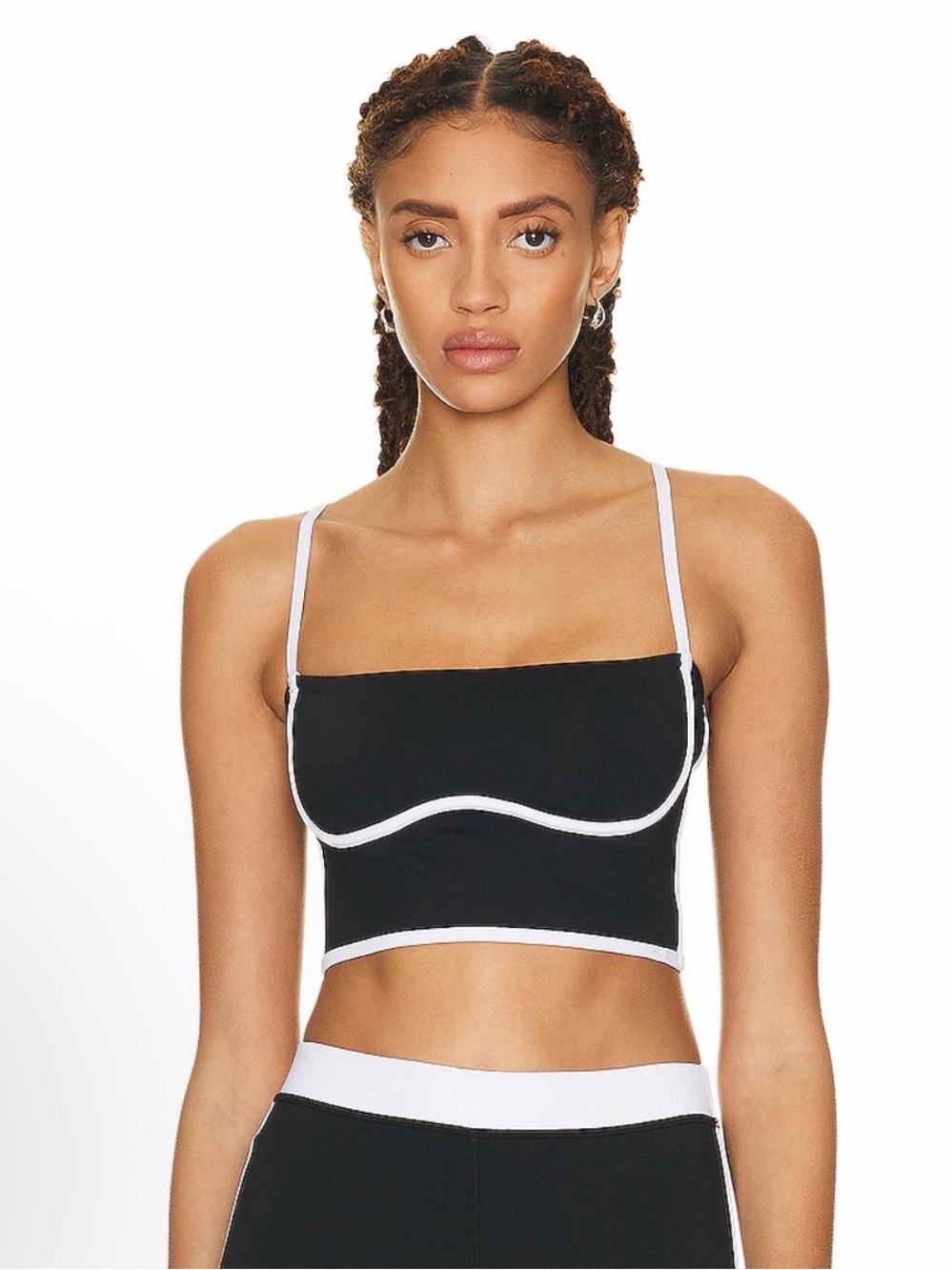 Airbrush Stream Lined Bra Tank Top Size S